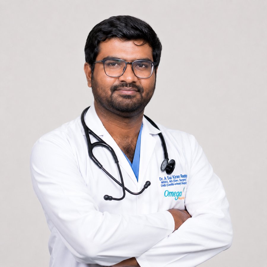 Dr. A Sai Kiran Reddy, Consultant, Urology, Advanced Laparoscopic Urology, & Renal Transplant
