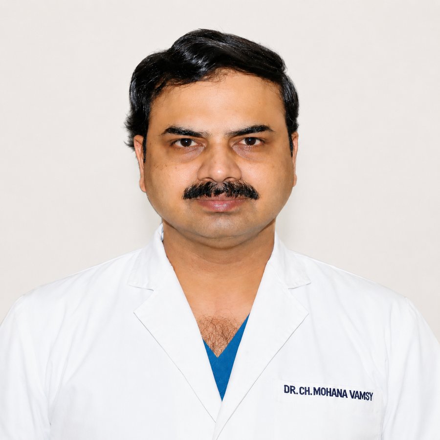 Dr. Ch. Mohana Vamsy, Chief Surgical Oncologist